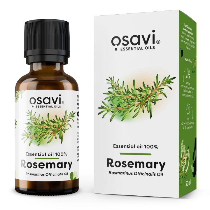 Essential Oil 100%, Rosemary - 30 ml.