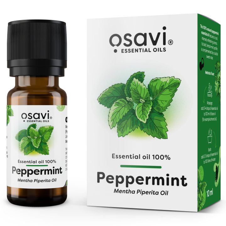 Essential Oil 100%, Peppermint - 10 ml.