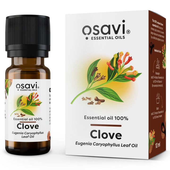 Essential Oil 100%, Clove - 10 ml.