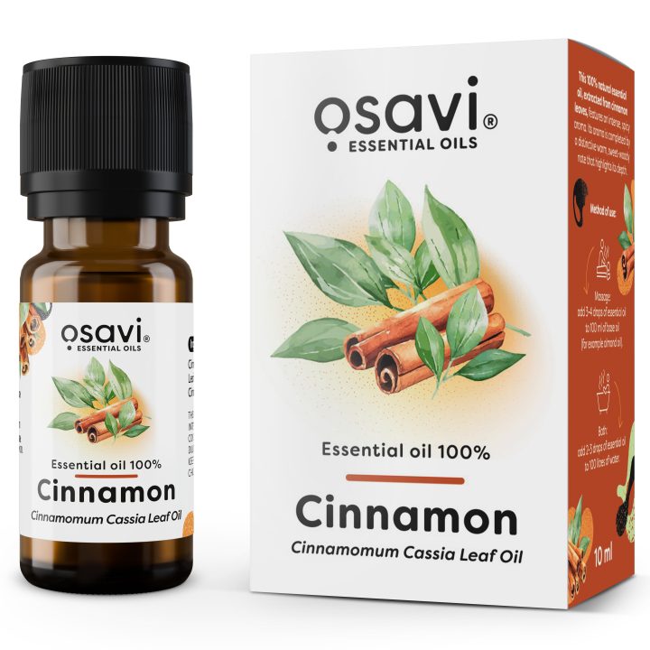 Essential Oil 100%, Cinnamon - 10 ml.