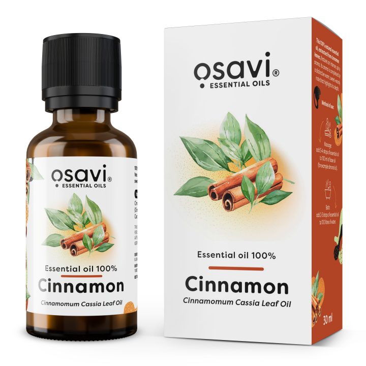 Essential Oil 100%, Cinnamon - 30 ml.