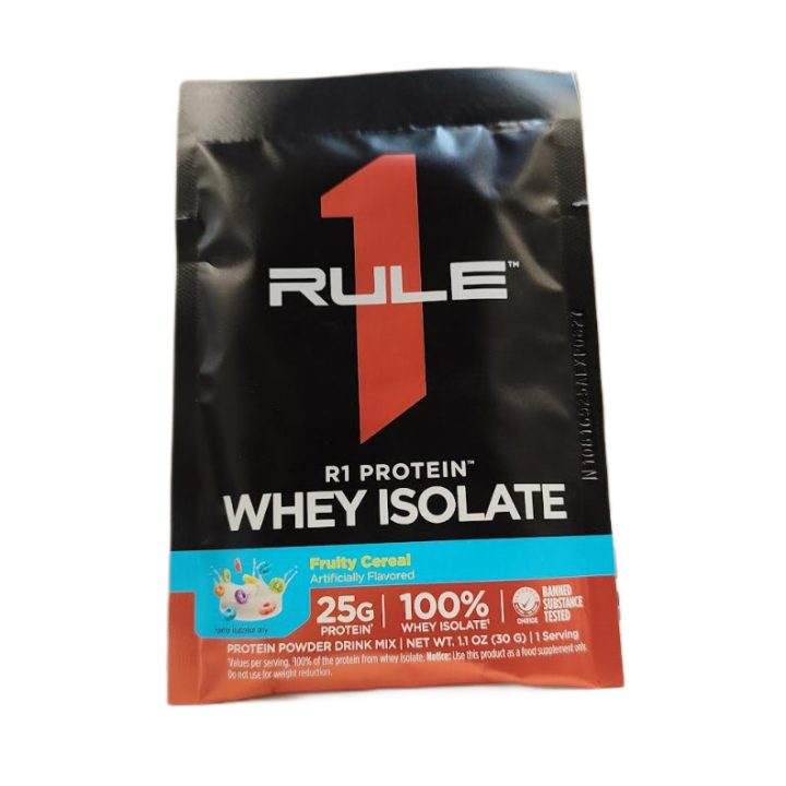 Whey Protein Isolate, Fruity Cereal - 30 grams (1 serving)