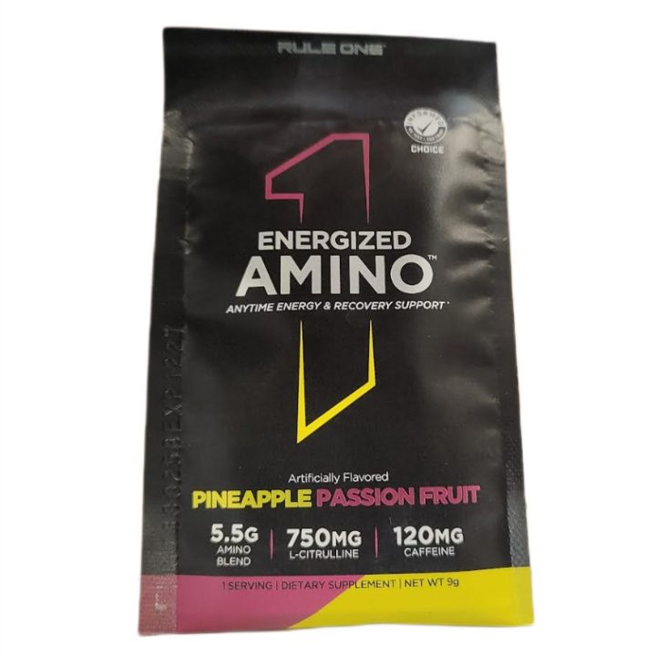 Energized Amino, Pineapple Passion Fruit - 9 grams (1 serving)