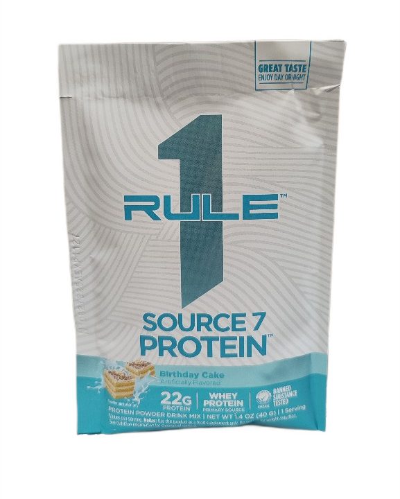 Source7 Protein, Birthday Cake - 40 grams (1 serving)