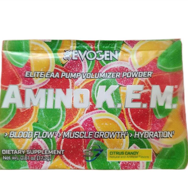 Amino K.E.M. EAA, Citrus Candy - 17.3 grams (1 serving)