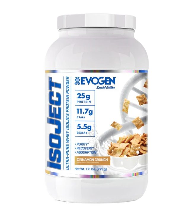 IsoJect, Cinnamon Crunch - 775 grams