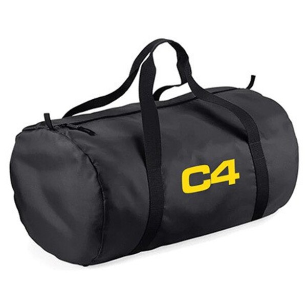 C4 Barrel Bag, Black