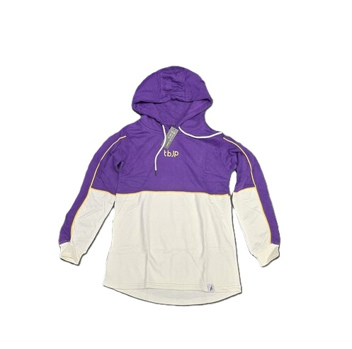TBJP Hoodie, Purple White - X-Small