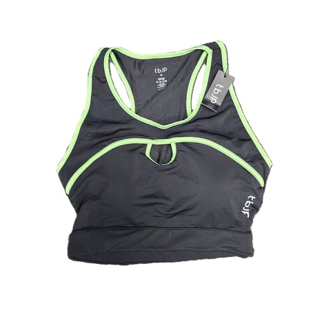 TBJP Sport Bra, Green Black - Medium