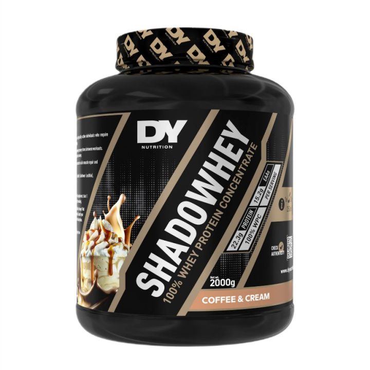 ShadoWhey Concentrate, Coffee & Cream - 2000 grams