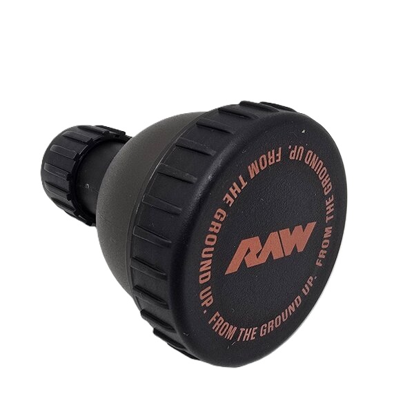 Raw From The Ground Up Funnel, Black - Small