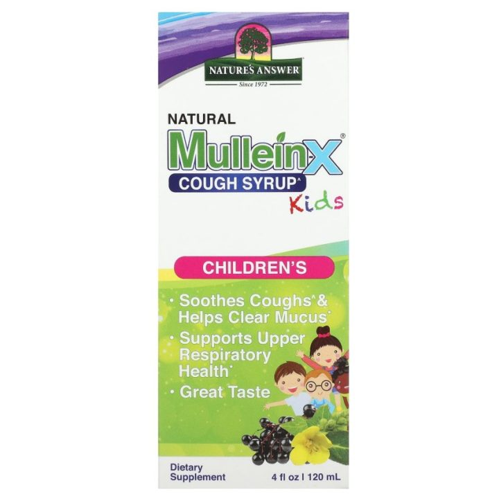 Natural Mullein-X Cough Syrup Kids - 120 ml.