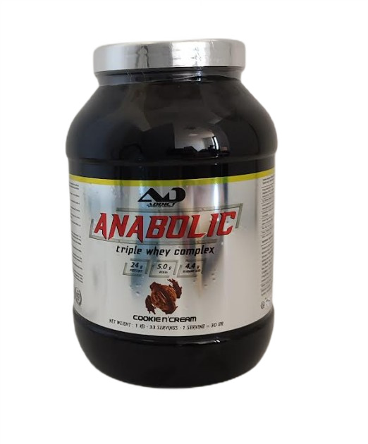Anabolic Triple Whey Complex, Cookie N'Cream - 1000 grams