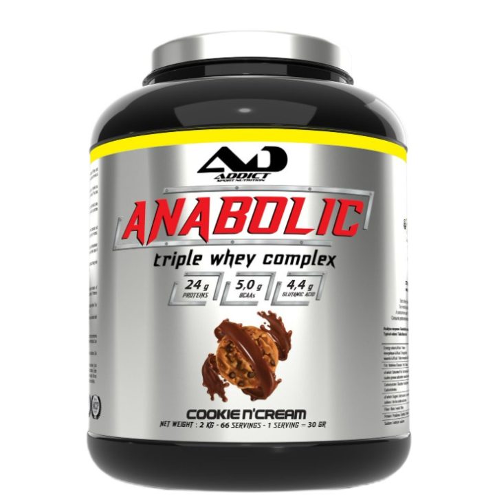 Anabolic Triple Whey Complex, Cookie N'Cream - 2000 grams