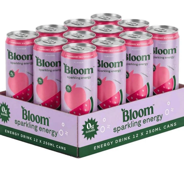 Sparkling Energy, Strawberry Watermelon - 12 x 250ml.