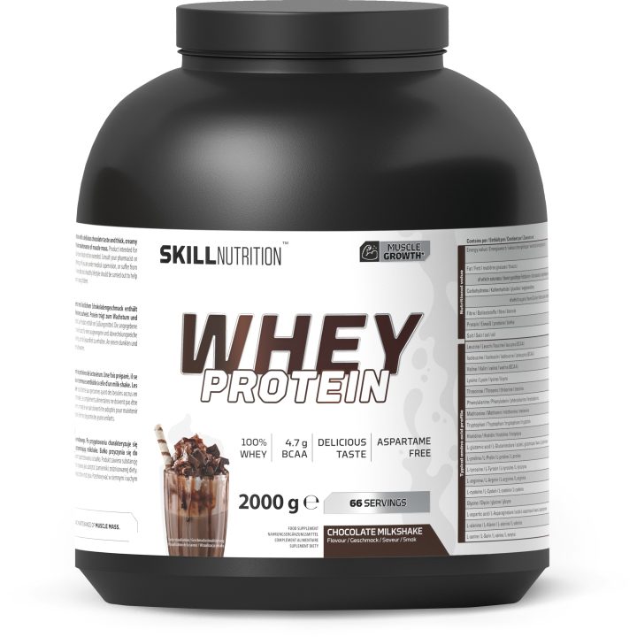 Whey Protein Powder, Chocolate Milkshake - 2000 grams