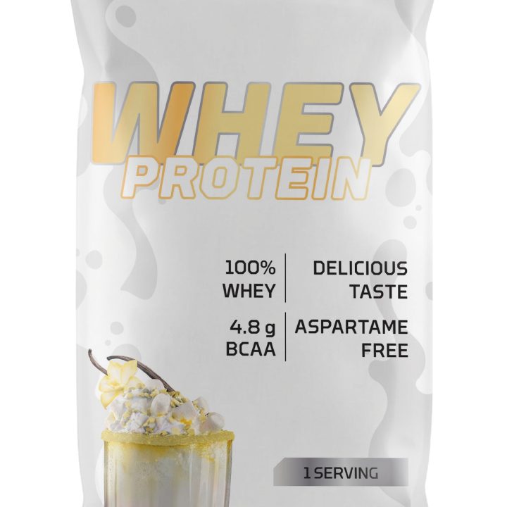 Whey Protein Powder, Vanilla Milkshake - 30 grams (1 serving)