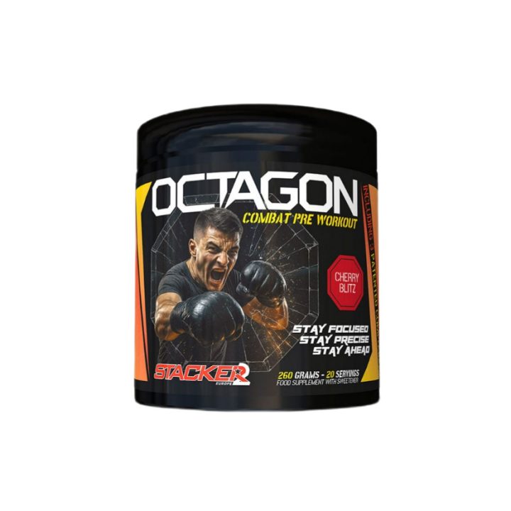 Octagon Pre Workout, Cherry Blitz - 260 grams