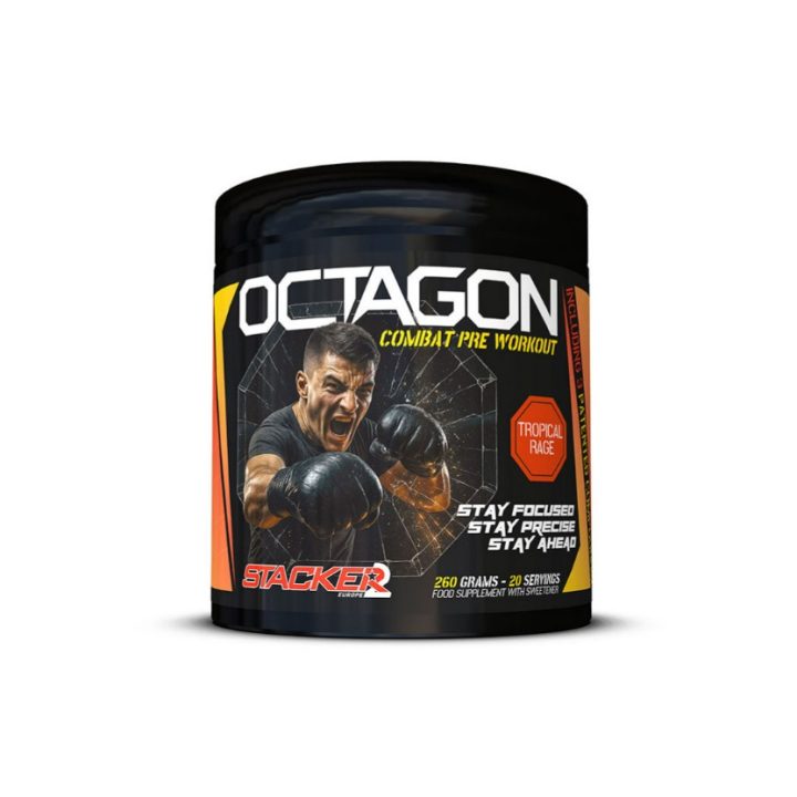Octagon Pre Workout, Tropical Rage - 260 grams
