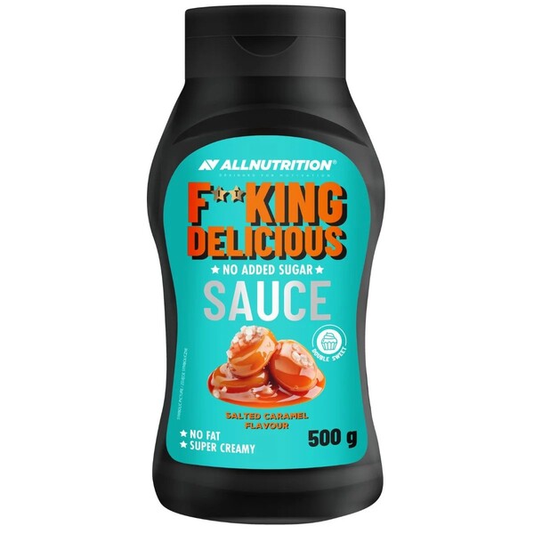 Fitking Delicious Sauce, Salted Caramel - 500 grams