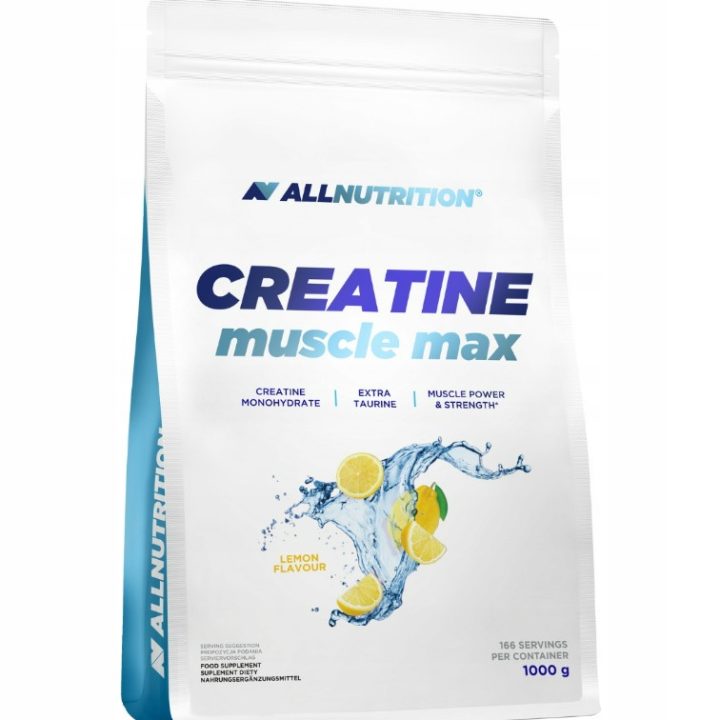 Creatine Muscle Max, Lemon - 1000 grams