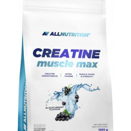 Creatine Muscle Max, Blackcurrant - 1000 grams