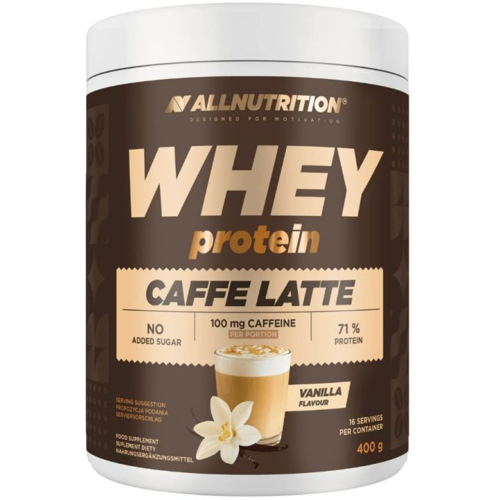 Whey Protein Caffe Latte, Vanilla - 400 grams