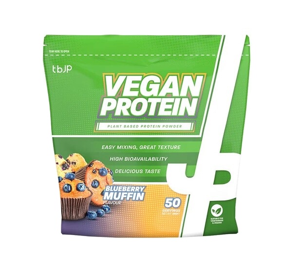 Vegan Protein, Blueberry Muffin - 2000 grams