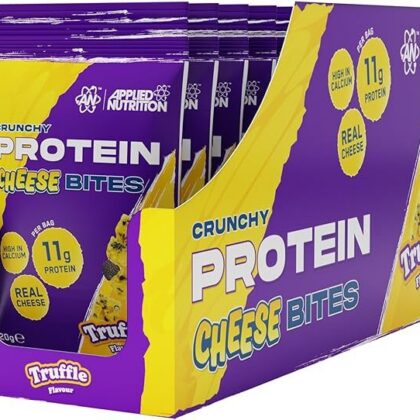Crunchy Protein Cheese Bites, Truffle - 10 x 20g