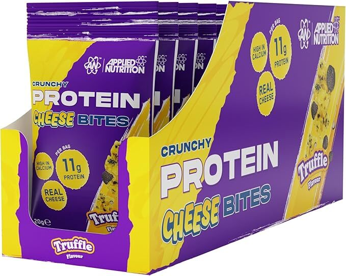 Crunchy Protein Cheese Bites, Truffle - 10 x 20g