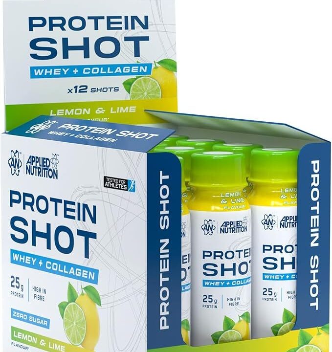 Protein Shot, Lemon & Lime - 12 x 100 ml.