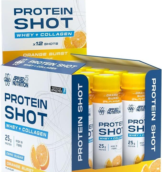Protein Shot, Orange Burst - 12 x 100 ml.