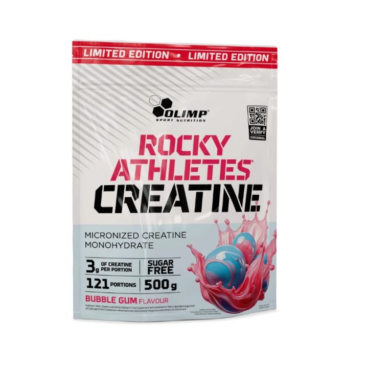 Rocky Athletes Creatine, Bubble Gum - 500 grams