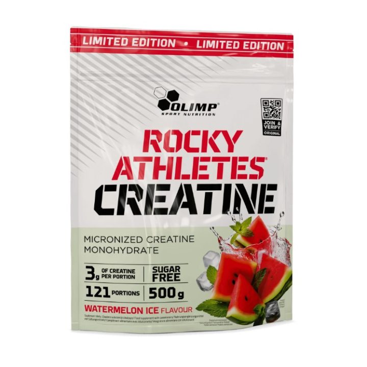 Rocky Athletes Creatine, Watermelon Ice - 500 grams