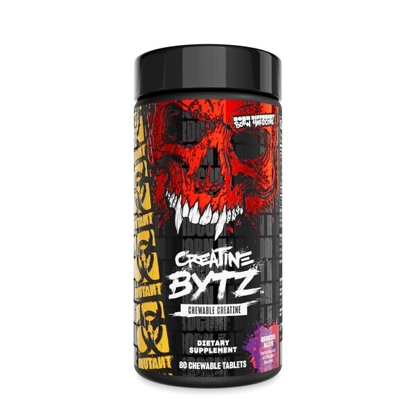 Creatine Bytz Chewables, Berried Alive - 80 tablets