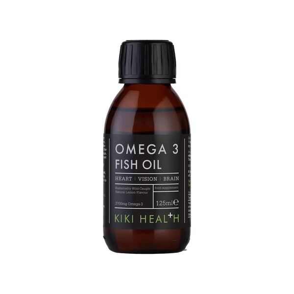Omega 3 Fish Oil, Lemon - 125 ml.