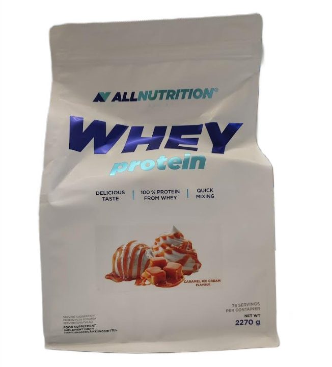 Whey Protein, Caramel Ice Cream - 2270 grams