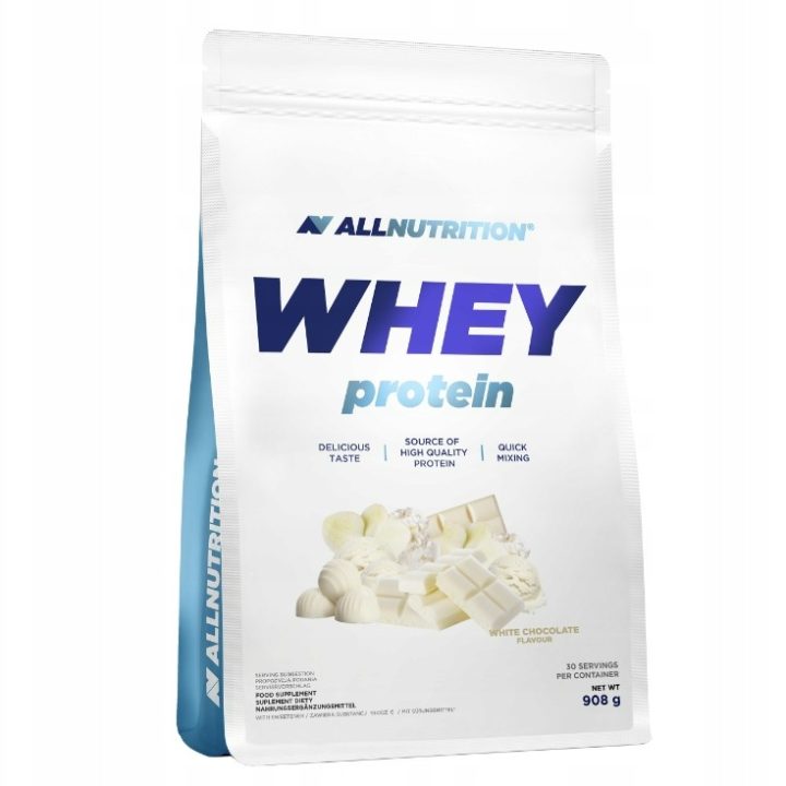 Whey Protein, White Chocolate - 908 grams