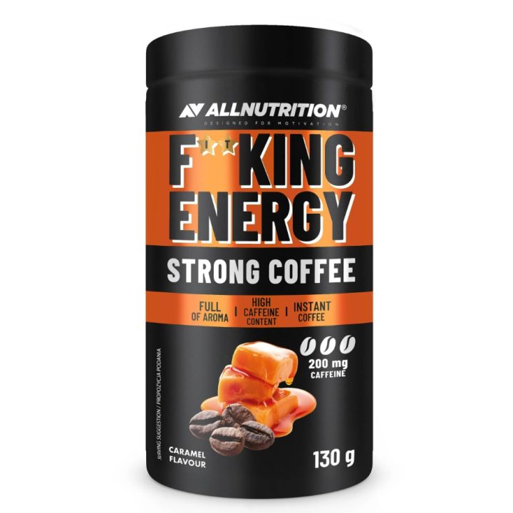 Fitking Energy Coffee, Caramel - 130 grams
