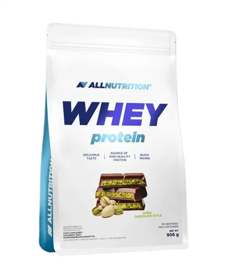 Whey Protein, Dubai Chocolate - 908 grams