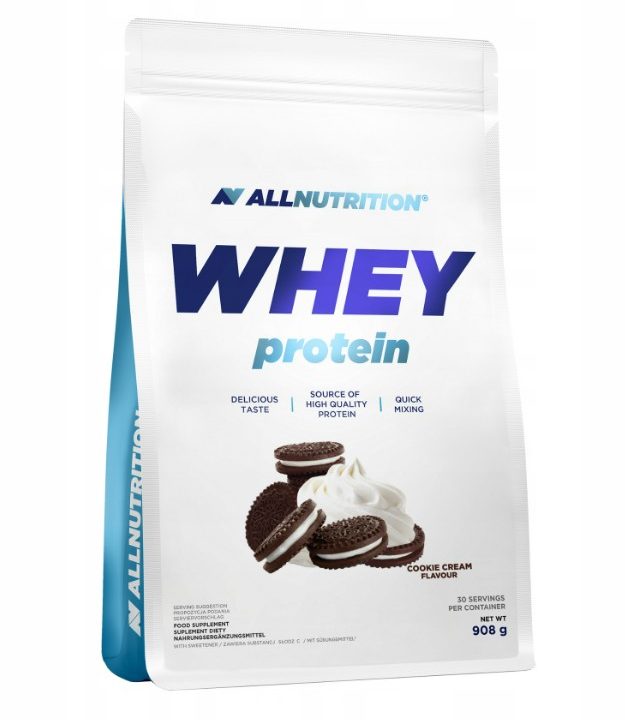 Whey Protein, Cookie Cream - 908 grams