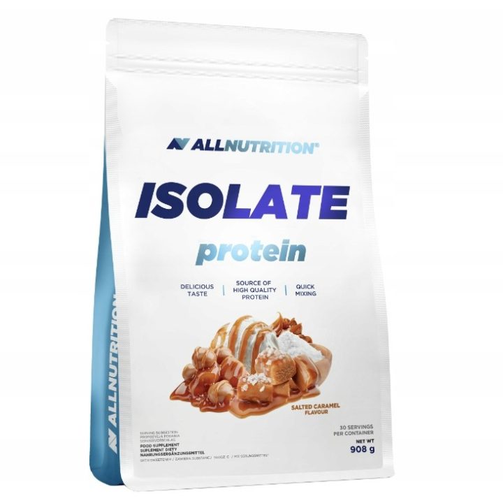 Isolate Protein, Salted Caramel - 908 grams