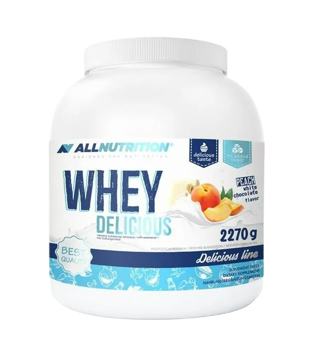 Whey Delicious, White Chocolate with Peach - 2270 grams