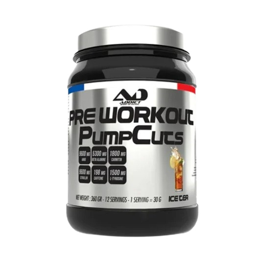 Pre Workout Pump Cuts, Ice Tea - 360 grams