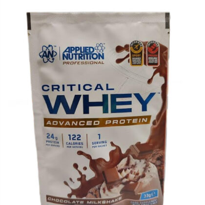 Critical Whey, Chocolate Milkshake - 33 grams (1 serving)