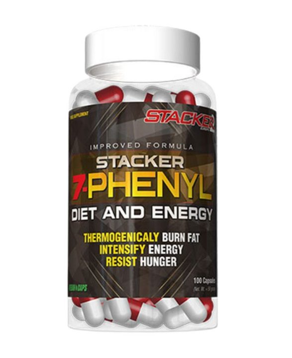Stacker 2 7-Phenyl Stack - 100 caps (EAN 8717472070531)