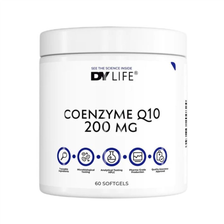 DY LIFE Coenzyme Q10, 200mg - 60 softgels