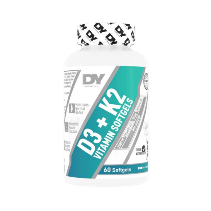 Vitamin D3+K2 - 60 softgels