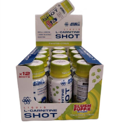 Liquid L-Carnitine Shot, Slush Puppie Twisted Citrus - 12 x 60 ml.