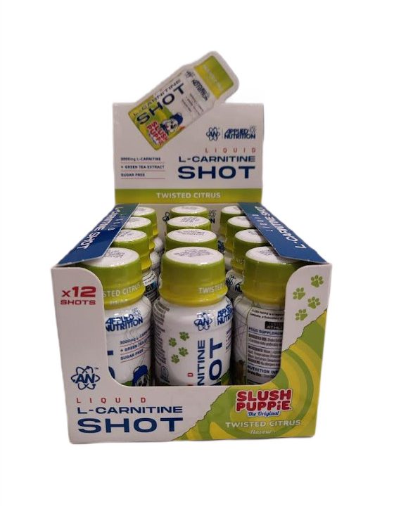 Liquid L-Carnitine Shot, Slush Puppie Twisted Citrus - 12 x 60 ml.